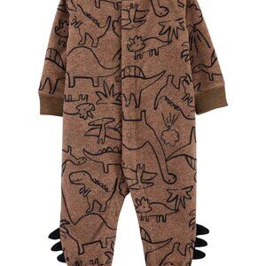 Carter's Dino Fleece Jumpsuit